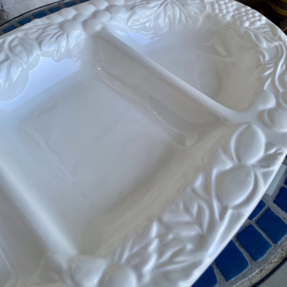 FINELIFE Divided Snack Platter NEW - Picture 3 of 4